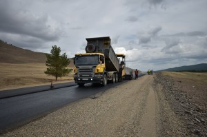 В Республике Бурятия ремонтируют 137 км трассы  Улан-Удэ – Романовка – Чита